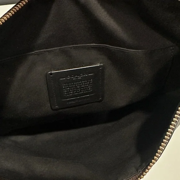 Coach Ellie File Bag Brown and Black Women's Bag - Picture 4 of 4